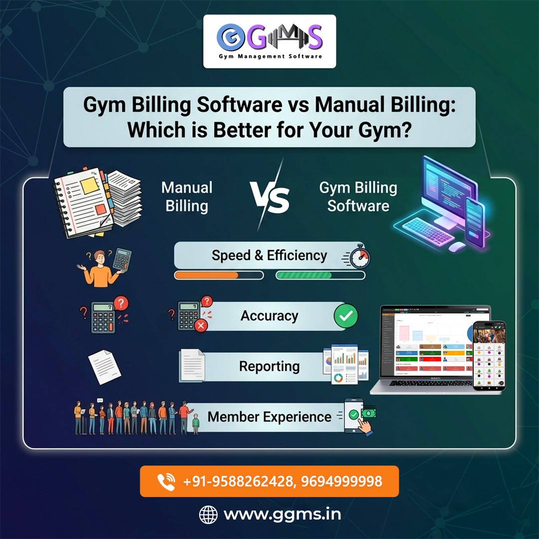 Gym Billing Software vs Manual Billing: Which is Better for Your Gym?